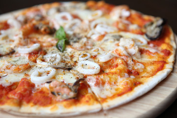 pizza seafood