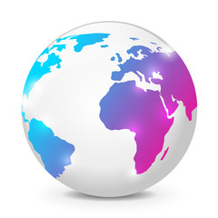 Earth globe