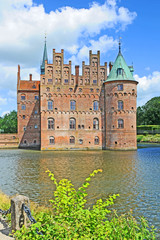 Fototapeta premium Egeskov Castle on Fyn in Denmark