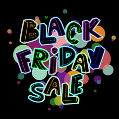 Black Friday sale poster