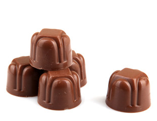 Chocolate Isolated On A White Background