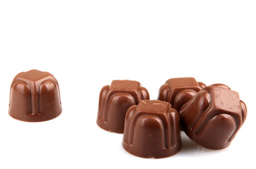 Chocolate Isolated On A White Background