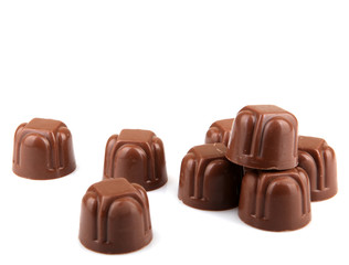 Chocolate Isolated On A White Background
