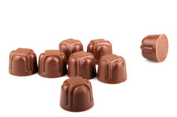 Chocolate Isolated On A White Background