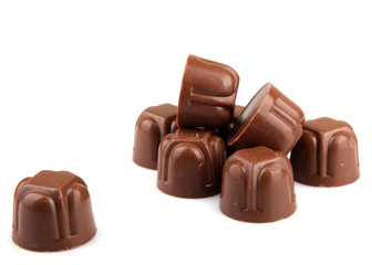 Chocolate Isolated On A White Background