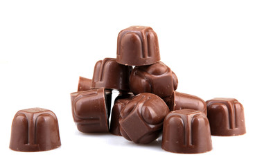 Chocolate Isolated On A White Background