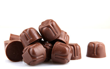 Chocolate Isolated On A White Background