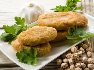 chickpeas croquettes