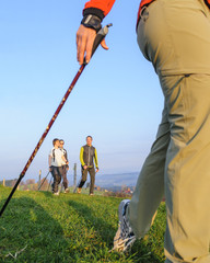 Nordic Walking im Herbst