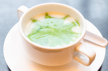 Spinach soup