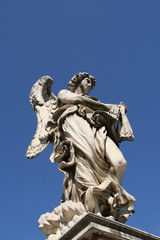 Angel on the Sant' Angelo Bridge in Rome