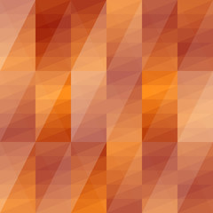 Obraz premium Abstract triangles orange background