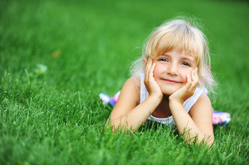 Fototapeta premium happiness girl