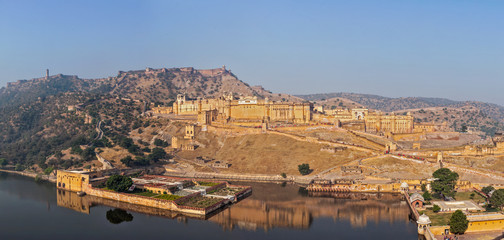 Fototapeta na wymiar Amer (Amber) fort, Radżastan, Indie