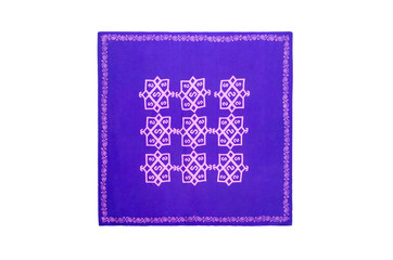 Scarf isolated on the white background