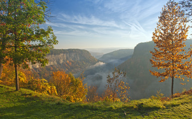 Great Bend Overlook At Letchworth State Park