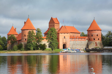 Naklejka premium Castle in Lithuania