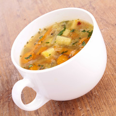 bowl of soup