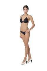 Fototapeta premium The shape of a woman