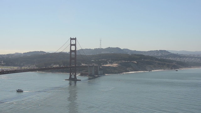 San Francisco's Golden Gate bridge