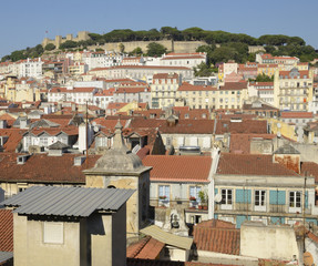 Fototapeta na wymiar Cityscape ofi Lisbon