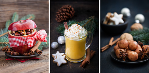 Weihnachtscollage