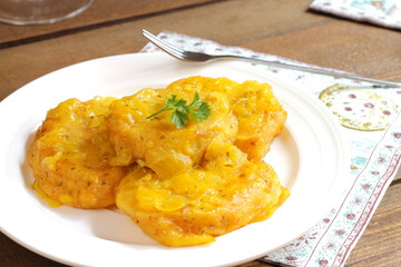 Patatas a la importancia, tradicionales de Palencia, España