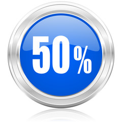 50 percent icon