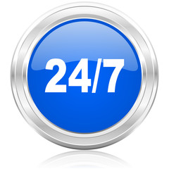 24/7 icon