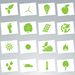 Green Ecology Icons
