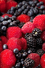 Mixed berries.