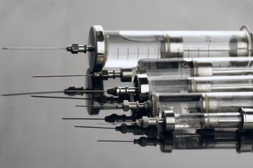 Glass syringes