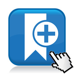 BOOKMARK PLUS ICON