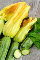 zucchini flowers
