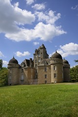 Obraz premium chateau aynac (Lot, France)