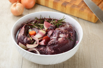 Carne marinata