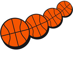 Basketball Pattern Design
