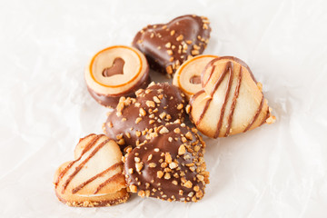 heart cookies