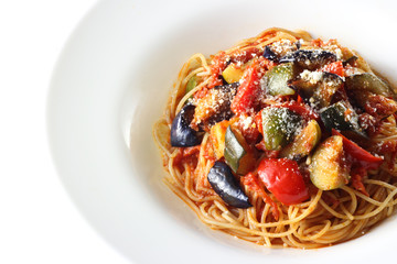 野菜のパスタ