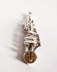 Silver flute instrument © ultrapro