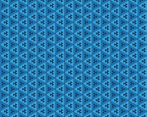 abstract background blue triangles