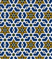 seamless islamic geometric pattern