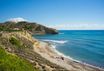 Fototapeta na wymiar Costa Blanca beach