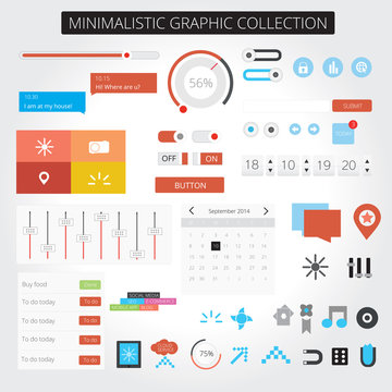 Minimalistic web graphics