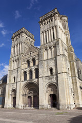 Fototapeta na wymiar Eglise de la Sainte Trinite, Abbaye-aux-Dames, Caen, Basse-Norma