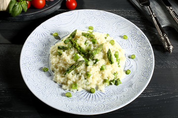 risotto con asparagi 
