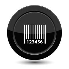 Button with Barcode