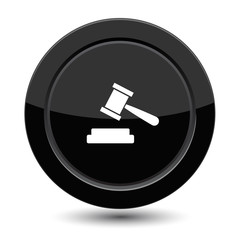 Button with court sign