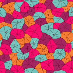 Fototapeta na wymiar Abstract colorful pattern