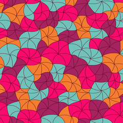 Abstract colorful pattern